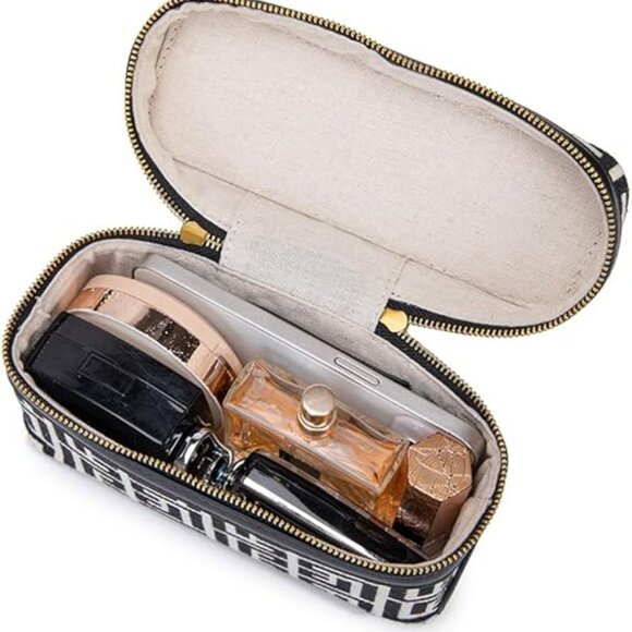 Neiman Marcus Black and White Chic Mini Box Purse - Picture 5 of 7